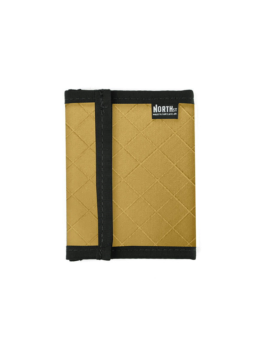 Bifold Hook & Loop Wallet in Coyote - North St. Bags