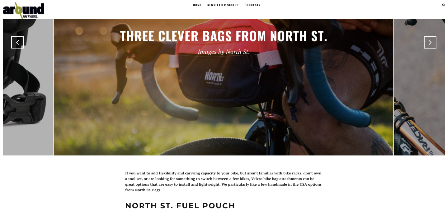 Screenshot of around on bikes