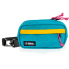 pioneer 9 hip pack in teal with black accent and north st label