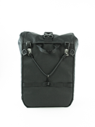 Back view of Commuter Macro Pannier in Black - North St. Bags all-groups