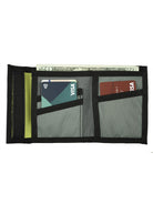 Interior view of Bifold Hook & Loop  Wallet showing bill and card sleeves - North St. Bags all-groups